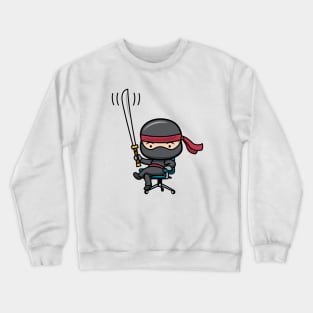 Sitting Ninja Crewneck Sweatshirt